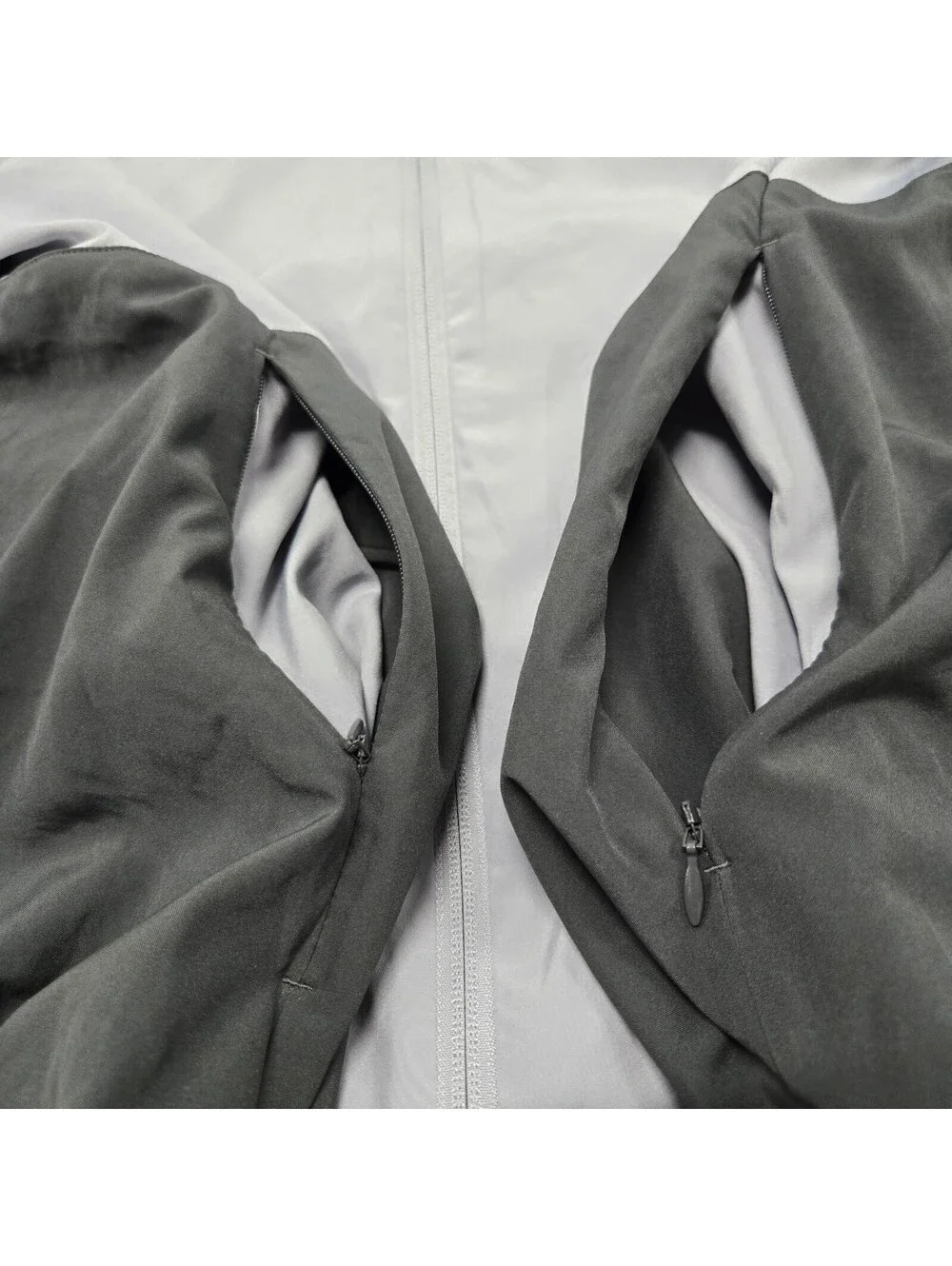 Size XL Adidas McDonalds Zip Up Jacket Train FZ Aeroready Grey/Black Hoodie EUC